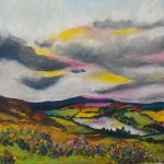 North Yorkshire landscape painting by Yorkshire Landscape painter Janine Jacques