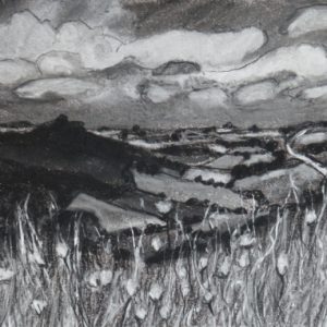 Yorkshire art of Sutton Bank by artist Janine Jacques